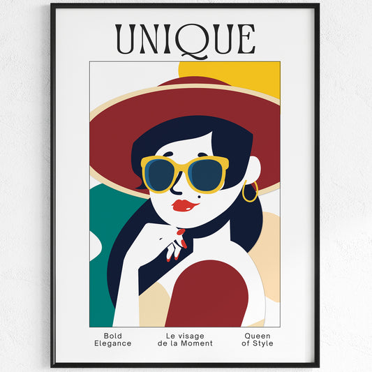 Fashion Unique Printed poster