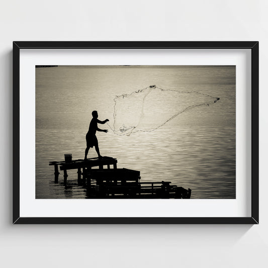 The fisherman 2 Photography print